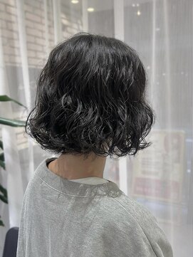 パトゥ 烏丸(patou) ボブ パーマ レイヤー  カール 10代20代30代