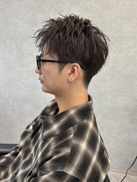 MEN’S HAIR/波巻ツイストスパイラル/フェザーパーマ/太田