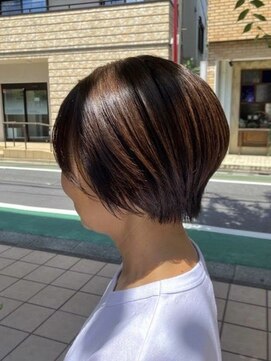 アビント バイ レシッド 武蔵小杉(abinto by rcid) シルエットが綺麗な丸みショート