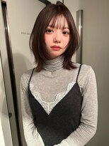 ネスト(NEST) 顔周りレイヤー×透明感カラー×ベージュカラー