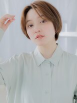 カバーヘア 上尾西口店(COVER HAIR)&nbsp;ボルドーカラーシンメトリーレイヤーショートc7上尾20代30代40代