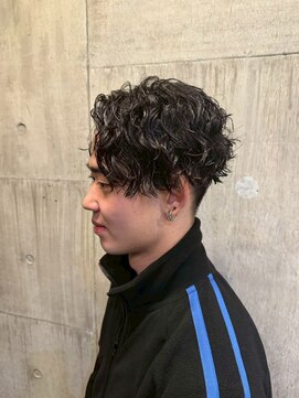 ビンゴ(BINGO) 2310ツイストシャドウパーマナチュラルマッシュルーズパーマ