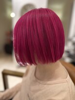 ヘアーサロン リアン 熊谷2号店(hair salon Rien) ビビットピンクボブ!