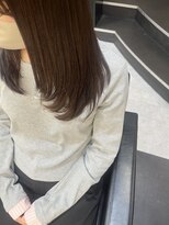 レム 仙台店(L.E.M) モテピンクブラウン×レイヤーカット