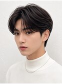 韓国風ナチュラルセンターパート