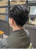 好印象！メンズセンターパート