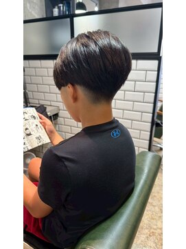 アルフレッド 瑞穂店(alfRed) 自然な黒髪マッシュで爽やかに/瑞穂区/10代/20代/メンズ/男性