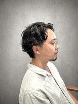 クイル(quill)&nbsp;大阪梅田ニュアンスパーマカルマパーマメンズマッシュフェード