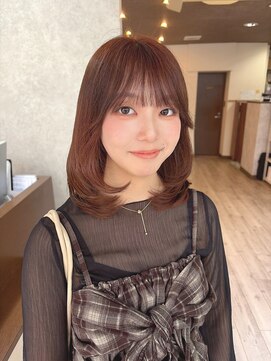 ミニム ヘアー(minim hair) 【minim×みく】伸びかけにおすすめ!ミディアムレイヤー♪