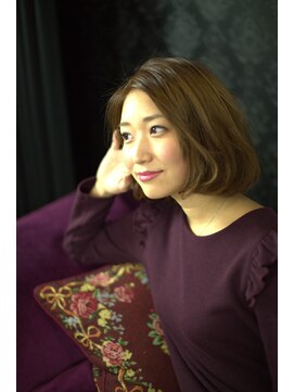 ヘアーラウンジ アンフィ 井土ヶ谷(Hair Lounge Anphi) 【Anphi】 大人っぽく凛としたふわカール　Pt. 1