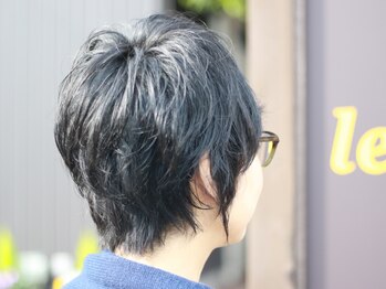 ルフュージュ(hair atelier le refuge)の写真/カット技術にお褒めの口コミ多数あり◎ショートヘアだからこそ、こだわりが強く、高い技術が活かされる!!