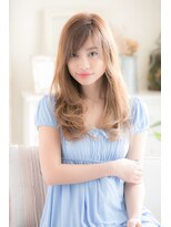 ファイル バイ リトル(file by little)&nbsp;毛先弾むフェミニンロング