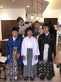 ビーズ アモール 尾張旭店(B's) 9月24日美際で中学生の男の子達に袴体験してもらいました。