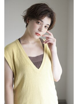 サク(Sac.) Sac.栃木優佑　似合わせカット　ショートボブ　透明感カラー