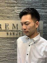 プレミアムバーバー 目黒店(PREMIUM BARBER produce by HIRO GINZA) ナチュラルフェード〈目黒〉〈理容室〉