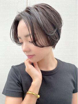 ルーファス 恵比寿 渋谷(Ruufus) 黒髪ハンサムマッシュショート【Ruufus恵比寿渋谷】3157ｃ