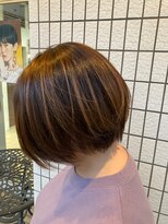 スタジオ アルファプラス 日暮里店(studio α+)&nbsp;前下りレイヤーボブ【スタジオアルファプラス日暮里】