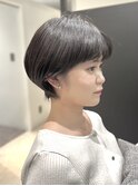 マッシュショートマレットヘアジャガーボブ