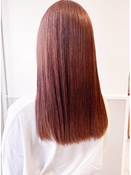 バブ バイネオリーブ(Bab by neolive) ピンクオレンジ☆ロング