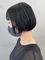 アルバム 渋谷パルコ(ALBUM)&nbsp;ナチュラルボブ_グレージュカラーボブウルフ_ba396171