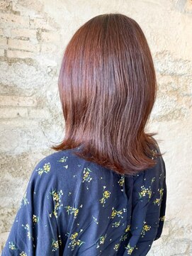 フロール 上大岡(Flor) 【Flor上大岡】*くびれボブ+バーガンディブラウン*