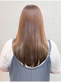 【flor 戸塚】*髪質改善+ストレート+シアべージュ*