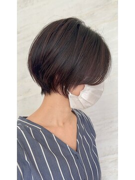 美容室ジャスミン 【ヒロシ】丸みハンサムショート　　20代30代40代