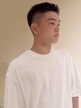 トップヘアー アヴェニュー 刈谷(TOPHAIR Avenue) 爽やか清潔感抜群ツーブロスタイル/アッシュブラック