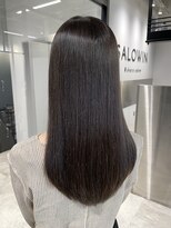 サロウィン 池袋(SALOWIN)&nbsp;美髪縮毛矯正 × 髪質改善 × オリーブベージュ #014
