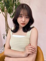 ボタン シブヤ(VOTAN SHIBUYA) ラベンダー/グレー/韓国ヘア/渋谷/レイヤー/顔まわり