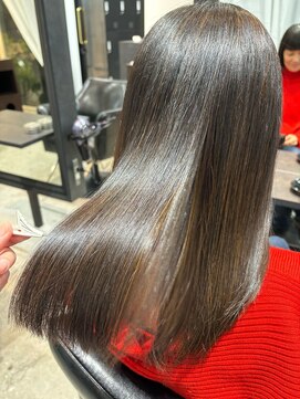 ボンズサロン オモテサンドウ(BONDZSALON OMOTESANDO) 白髪ぼかしハイライト×痛まない白髪染め【表参道駅/原宿駅