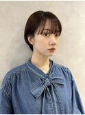 ショート/ショートボブ/前髪/イルミナカラー/髪質改善/池袋