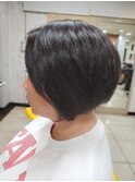【Cut】前下がりボブ×アシンメトリー