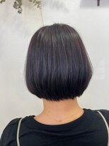 リリー LILY ヘアー メイク HAIR アンド & MAKE&nbsp;30代40代50代大人可愛い♪黒髪・暗髪カラー×小顔ハニボブ