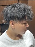 波巻きツイストスパイラルパーマ