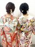 成人式／電話予約のみ【成人式着付け&セット】　￥22000