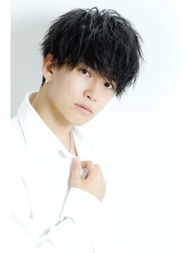 リップス レイ ギンザ(LIPPS Ray GINZA) ソフトツイストパーマ無造作刈り上げマッシュ