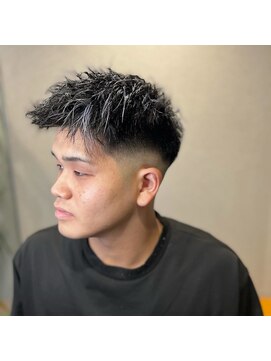 髪工房ケンズ 上新庄(髪工房ken's) フェードメッシュ