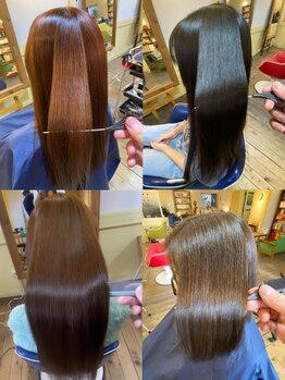 スウィーティーヘアー(swee tee × hair)の写真/湿気が気になる季節の前に！気になるクセやうねり、広がりを抑えて扱いやすいナチュラルな艶髪に…☆