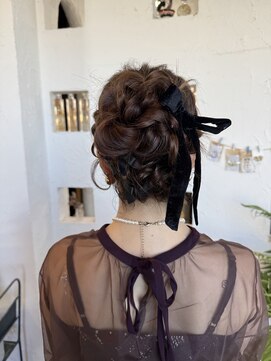 ソンリエ 青竹店(SONRiE) ふわふわパーティーヘアセット