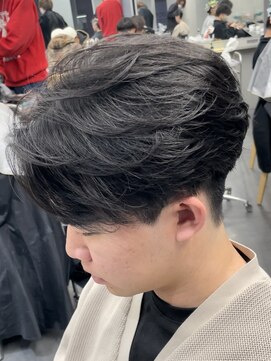 フィフスパーク(fifth PARK) 渋谷緩めフェザーパーマセンターパートニュアンスパーマ19時以降