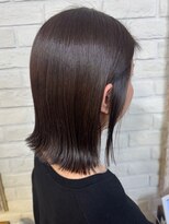 リコ 池袋東口店(Liko)&nbsp;髪質改善トリートメント　外ハネミディアム　艶髪　切りっぱなし