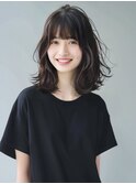 ★暗めカラーグランマッシュフェイスフレーミングデザインカラー