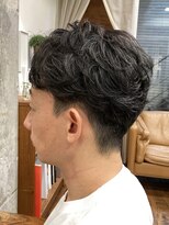 シルフィ(sylph) メンズパーマ_Sカールパーマ(メンズカット_白髪染め)