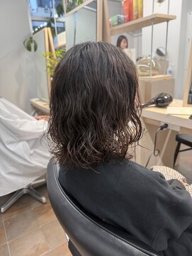 サロンドジョー(salon de joe) 伸ばしかけ/ボブパーマ