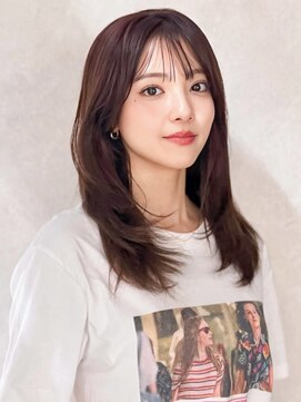 ナイロン 会津若松店(NYLON.) 《NYLON.》暗髪韓国風レイヤー