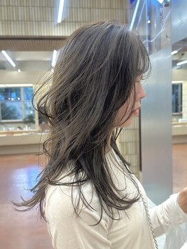 パークレーン アイス イヴェン(park lane ICI yeven) ブリーチなし オリーブグレージュ ヘーゼルベージュ 夏カラー