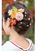 振袖着付け/ヘアセット/ヘアメイク
