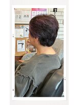 フロンジュ(frange)&nbsp;白髪いかしたショート