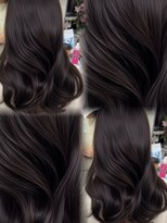 アマトウキョウスマートサロン(AMA TOKYO×Smart Salon)&nbsp;くびれレイヤー/顔まわりカット/グレージュ/レイヤーカット